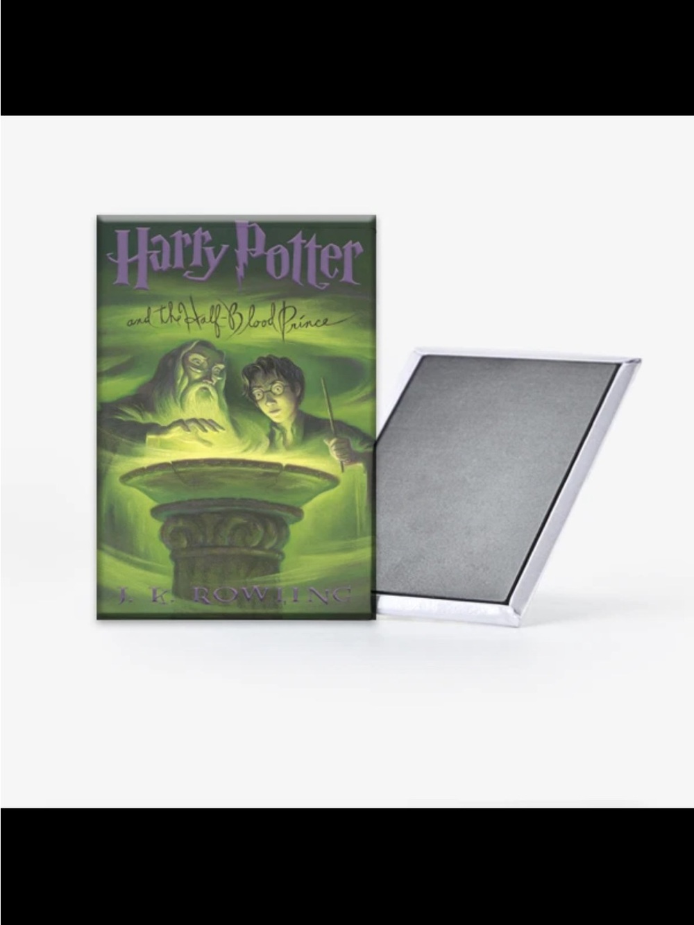 Harry Potter and the Half Blood Prince Book Cover Refrigerator Magnet 2x3